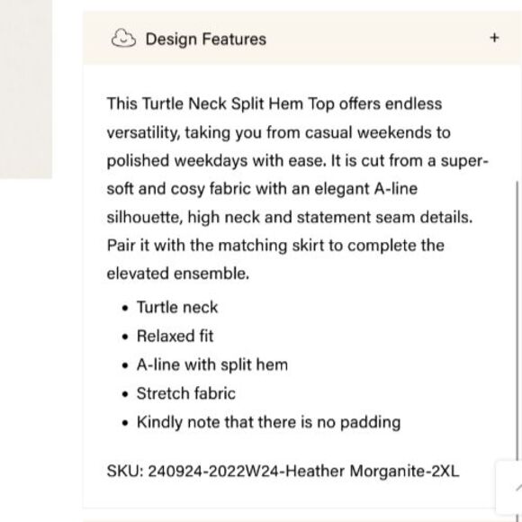 OGL FuzzLuxe Wool Blend Soft Cozy Heavyweight Turtleneck Top Size Large - Picture 11 of 12